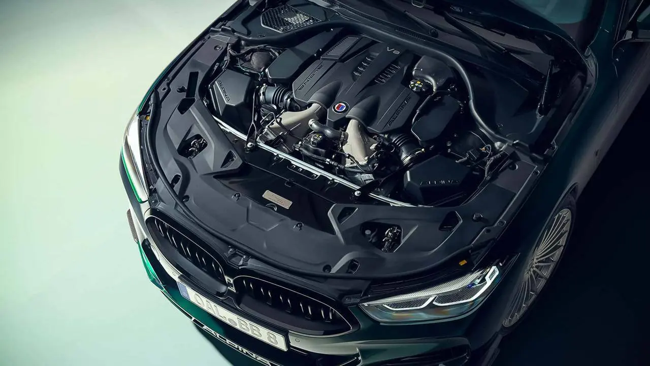 BMW Alpina B8 GT. Теперь именно так. Компания BMW приобрела в прошлом году Alpina и включила ее в свой модельный ряд. Тоже самое в 2005 Mercedes сделал c AMG | Сетка — социальная сеть от hh.ru