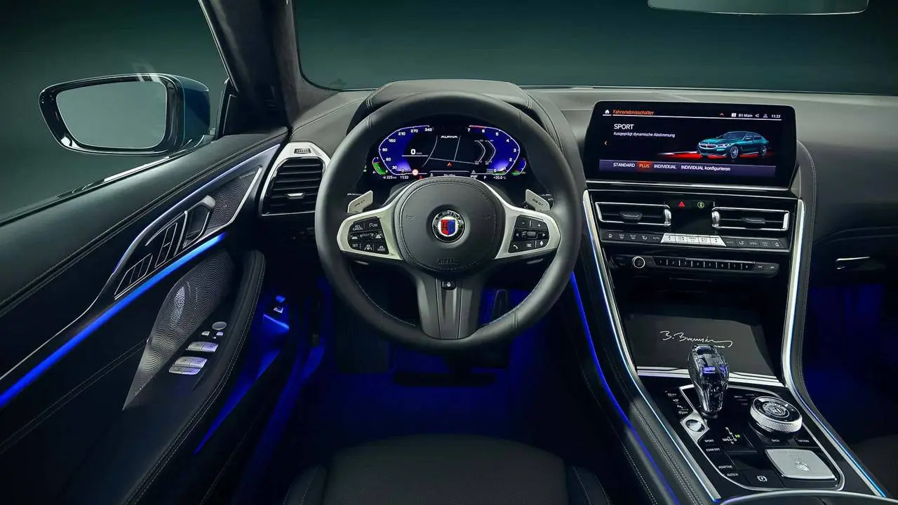 BMW Alpina B8 GT. Теперь именно так. Компания BMW приобрела в прошлом году Alpina и включила ее в свой модельный ряд. Тоже самое в 2005 Mercedes сделал c AMG | Сетка — социальная сеть от hh.ru