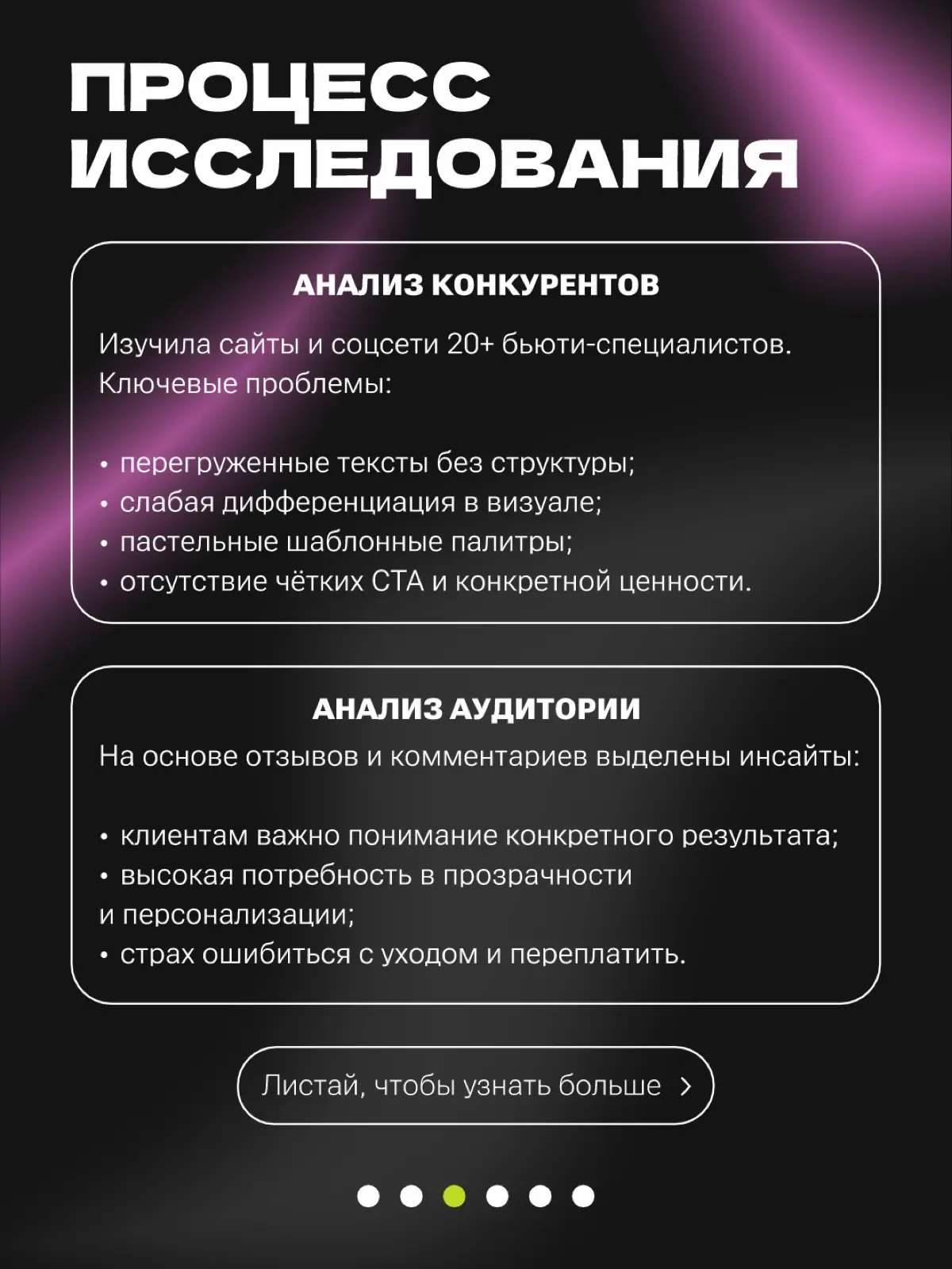 Дизайн сайта для бьюти-эксперта | Сетка — социальная сеть от hh.ru