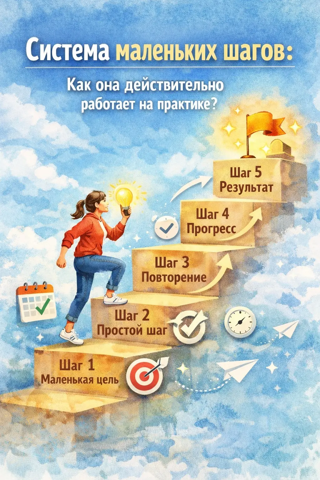 Система маленьких шагов: как она действительно работает на практике?
В видео на YouTube я разбирала базовые принципы тайм-менеджмента и планирования | Сетка — социальная сеть от hh.ru