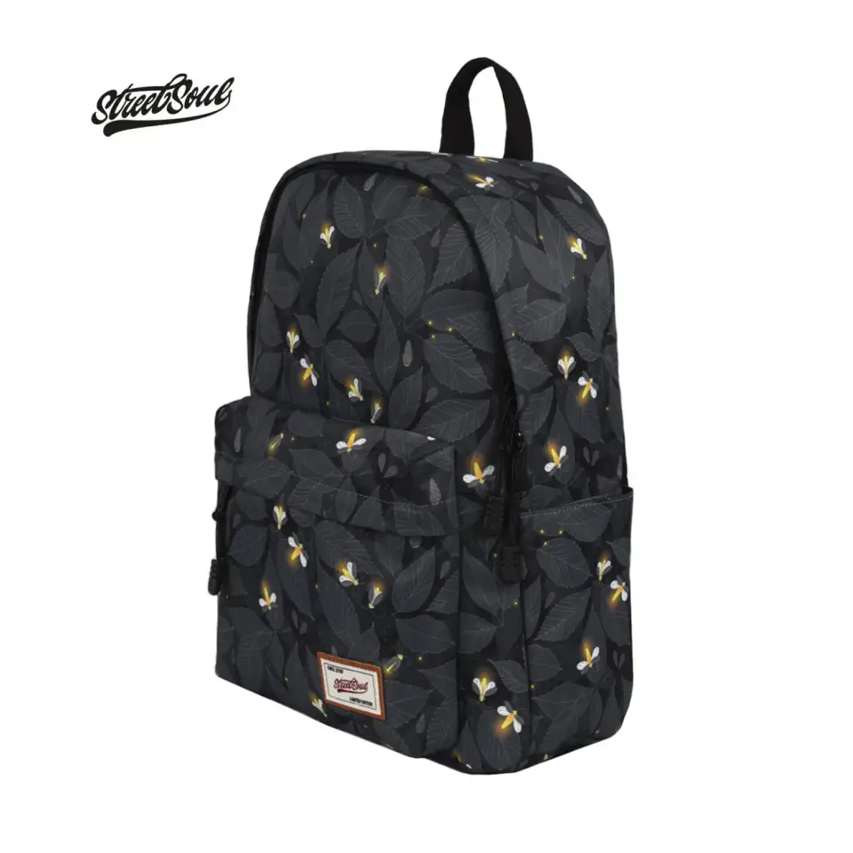 Мой принт "Светлячки в ночном лесу" на рюкзаке | Сетка — социальная сеть от hh.ru