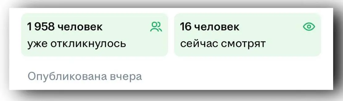 Вроде, праздники еще вовсю идут, а тут такое
Кандидаты уже вышли на охоту | Сетка — социальная сеть от hh.ru