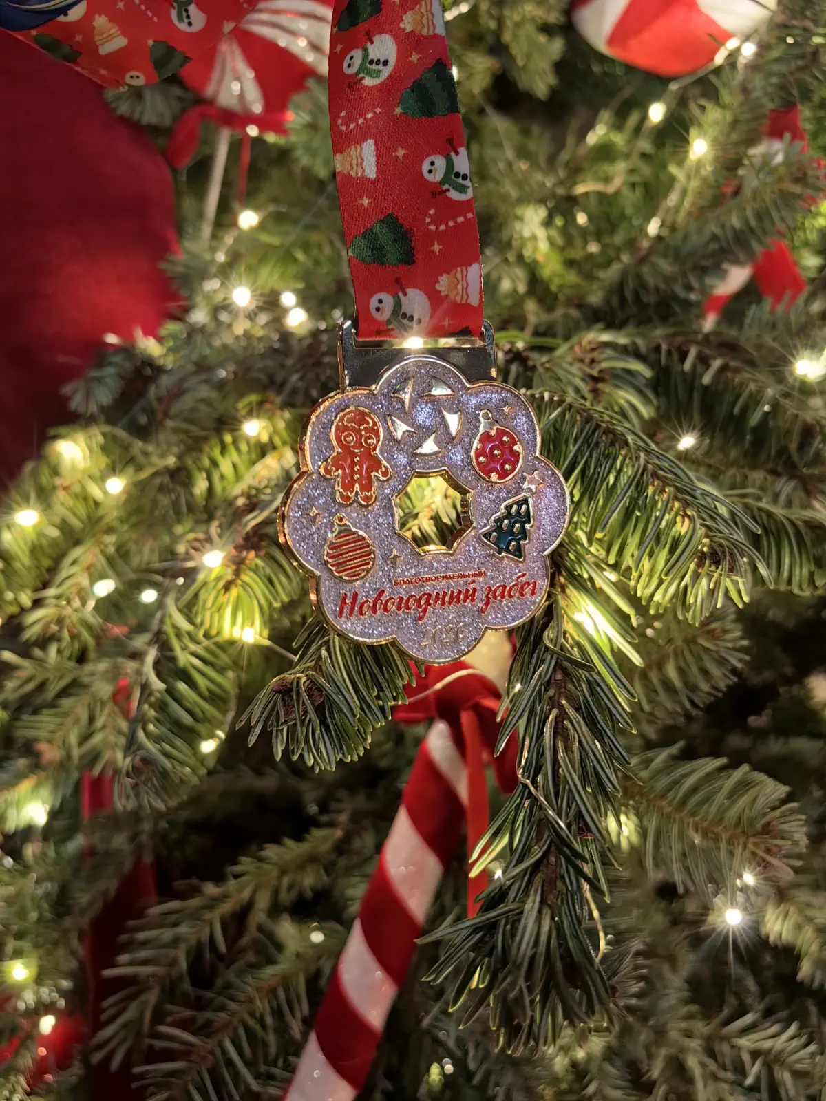 Долгожданная медаль за новогодний 🎄 забег | Сетка — социальная сеть от hh.ru