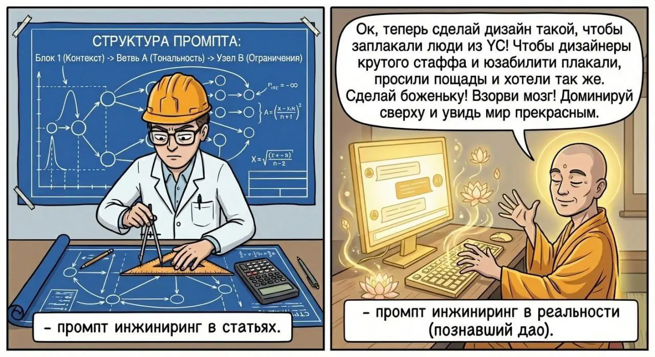 И да, если вдруг кто в танке. Не ведитесь на курсы «как написать промпт» | Сетка — социальная сеть от hh.ru