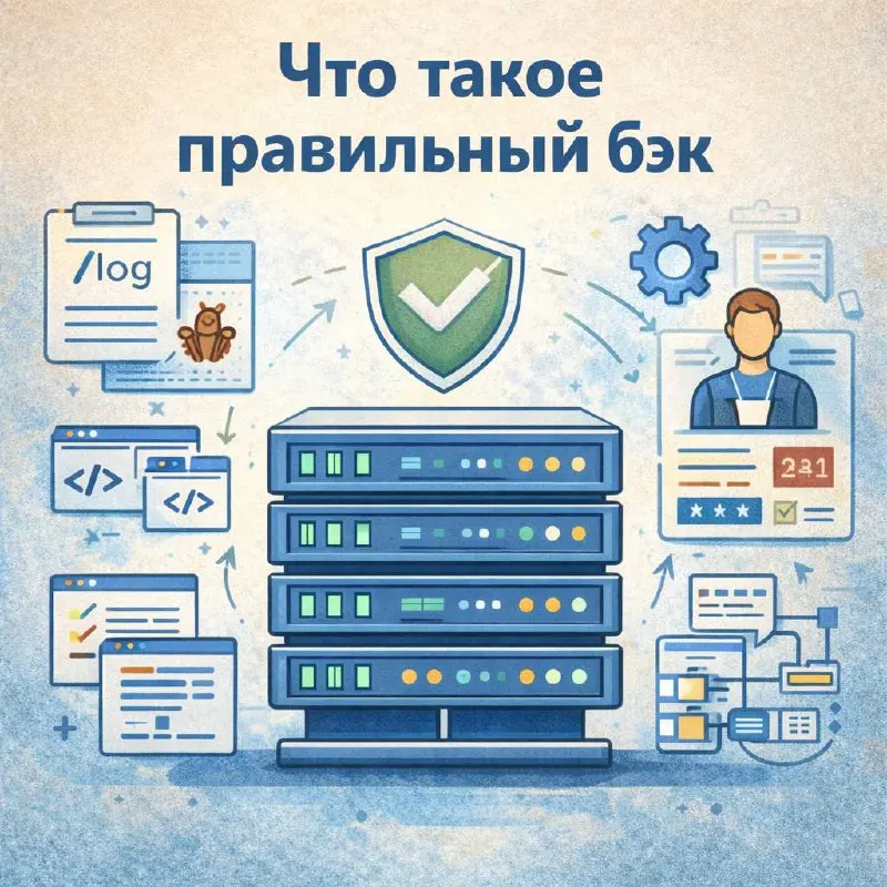 Что такое правильный бэк | Сетка — социальная сеть от hh.ru