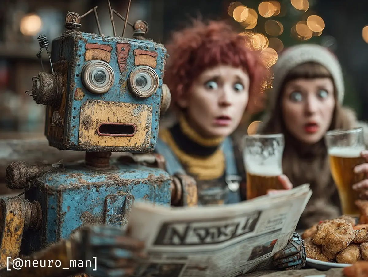 НейроДайджест #27: роботов снабдили ИИ, ChatGPT заменил терапевтов, AGI от Маска и ИИ-завод
Представьте: просыпаетесь вы в понедельник, а за ночь в мире ИИ произошло больше событий, чем у вас за весь ... | Сетка — социальная сеть от hh.ru