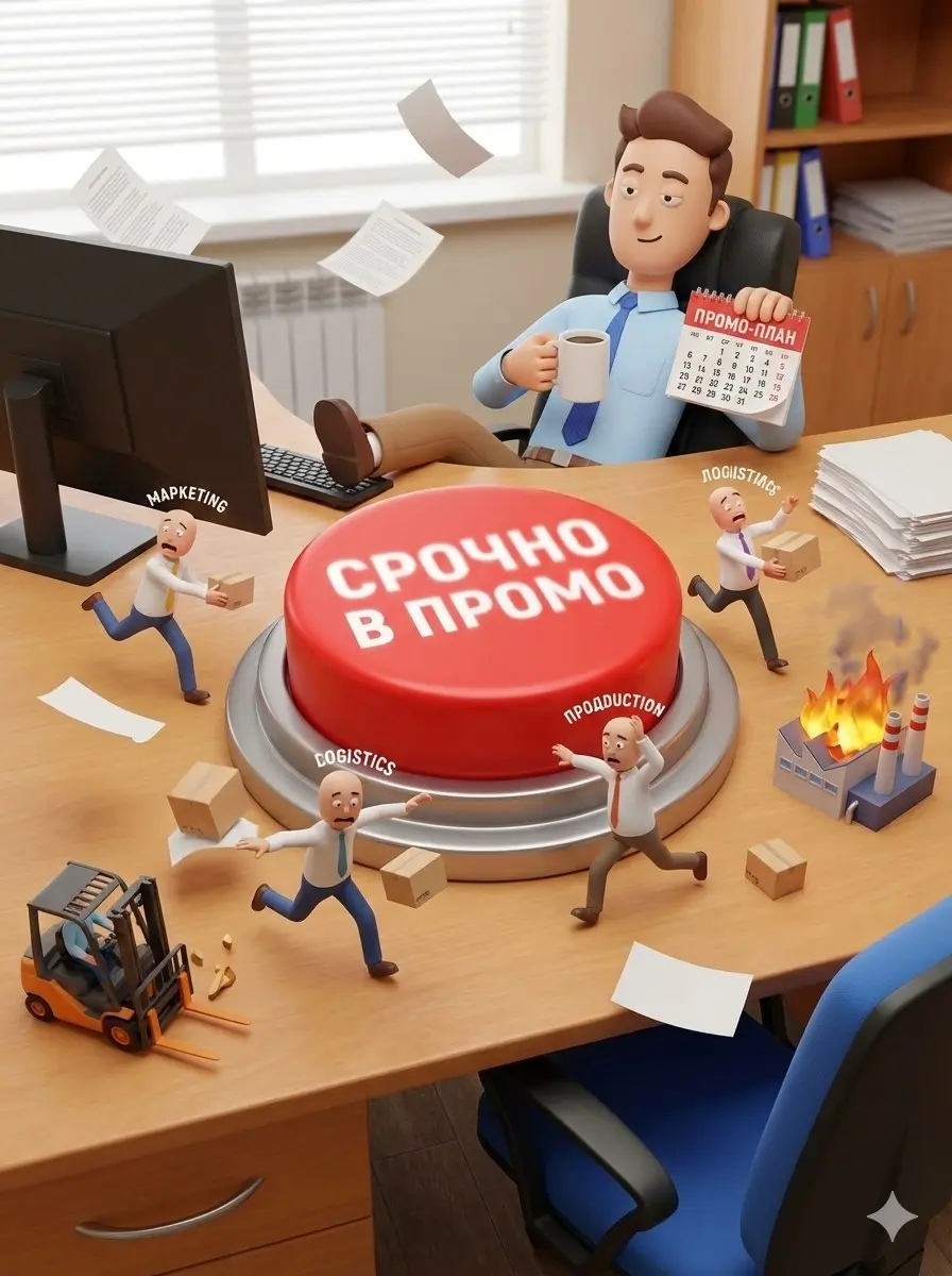 🧃 Кондитерка без стратегии: «а давайте в промо?» | Сетка — социальная сеть от hh.ru