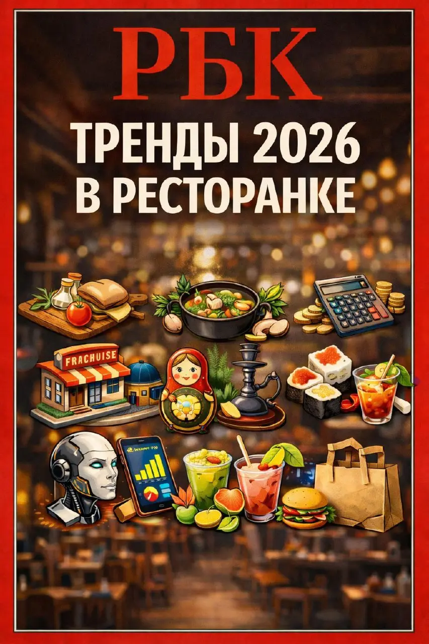 📊 РБК про тренды в ресторанном бизнесе 2026
В 2026-м ресторанная индустрия переживает жесткий отбор-2025: выживают неэффективные проекты, рентабельность давит, а гости стали экономнее и требовательнее | Сетка — социальная сеть от hh.ru