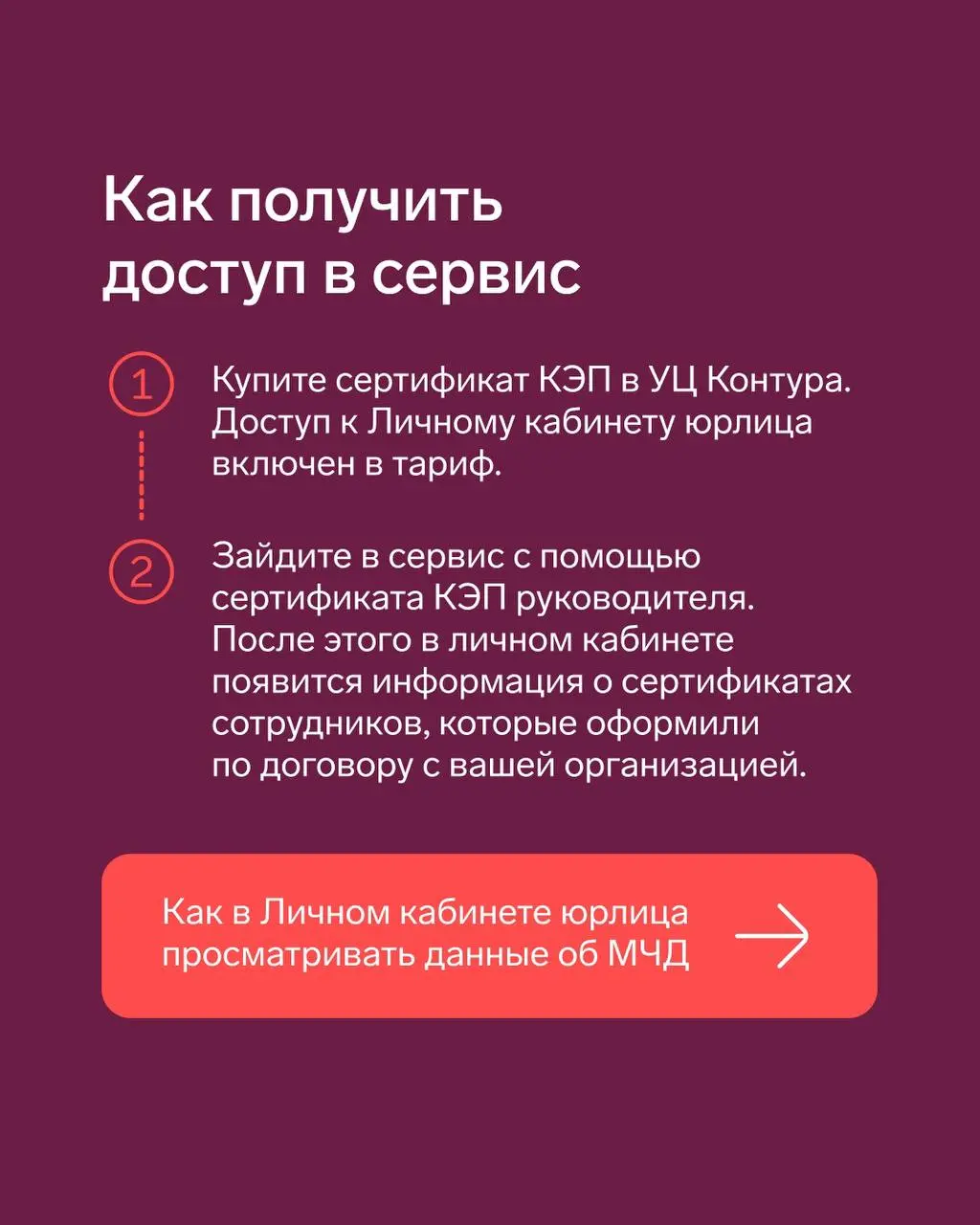Упростите  работу с КЭП и МЧД в Личном кабинете юрлица
Теперь в Личном кабинете юрлица от Удостоверяющего центра Контура можно централизованно контролировать не только сертификаты электронной подписи ... | Сетка — социальная сеть от hh.ru