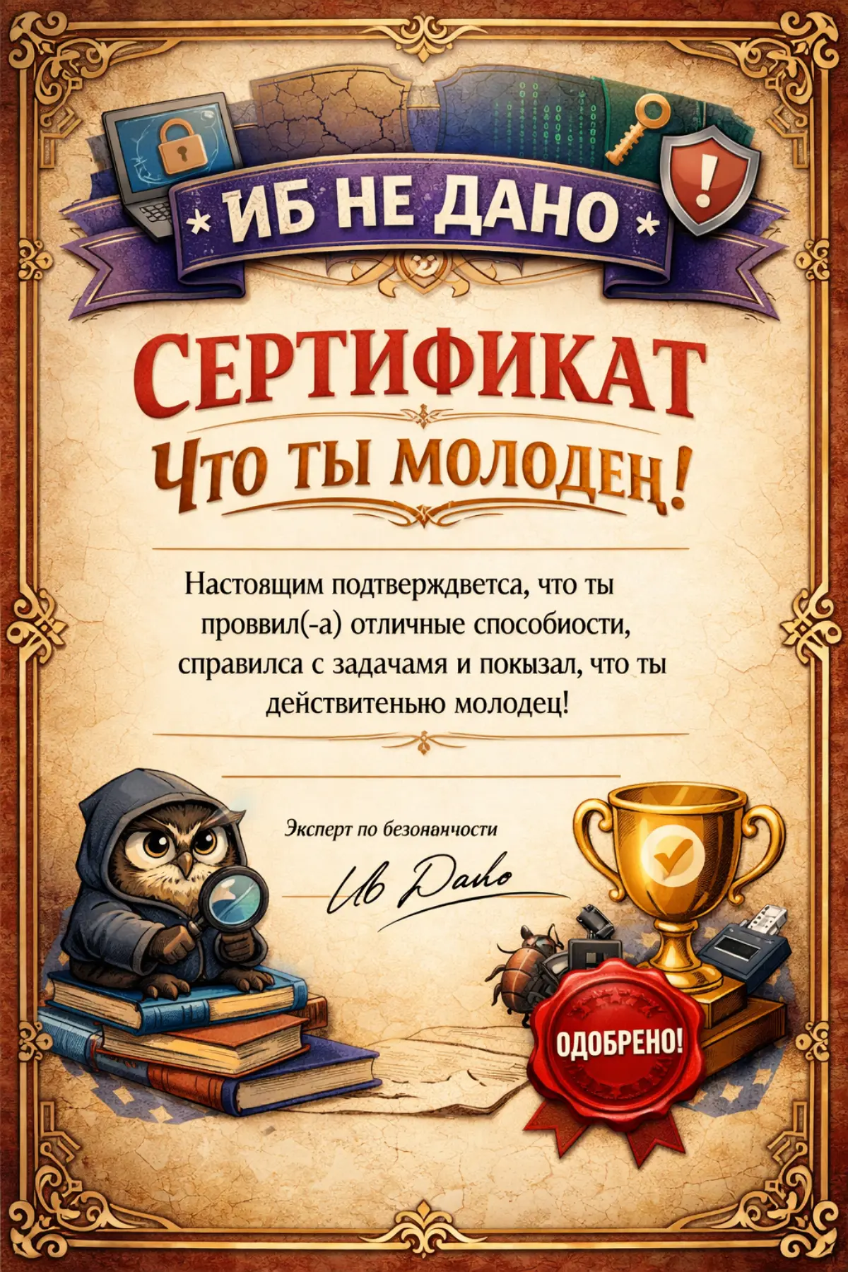 Лечу лутать сертификаты | Сетка — социальная сеть от hh.ru