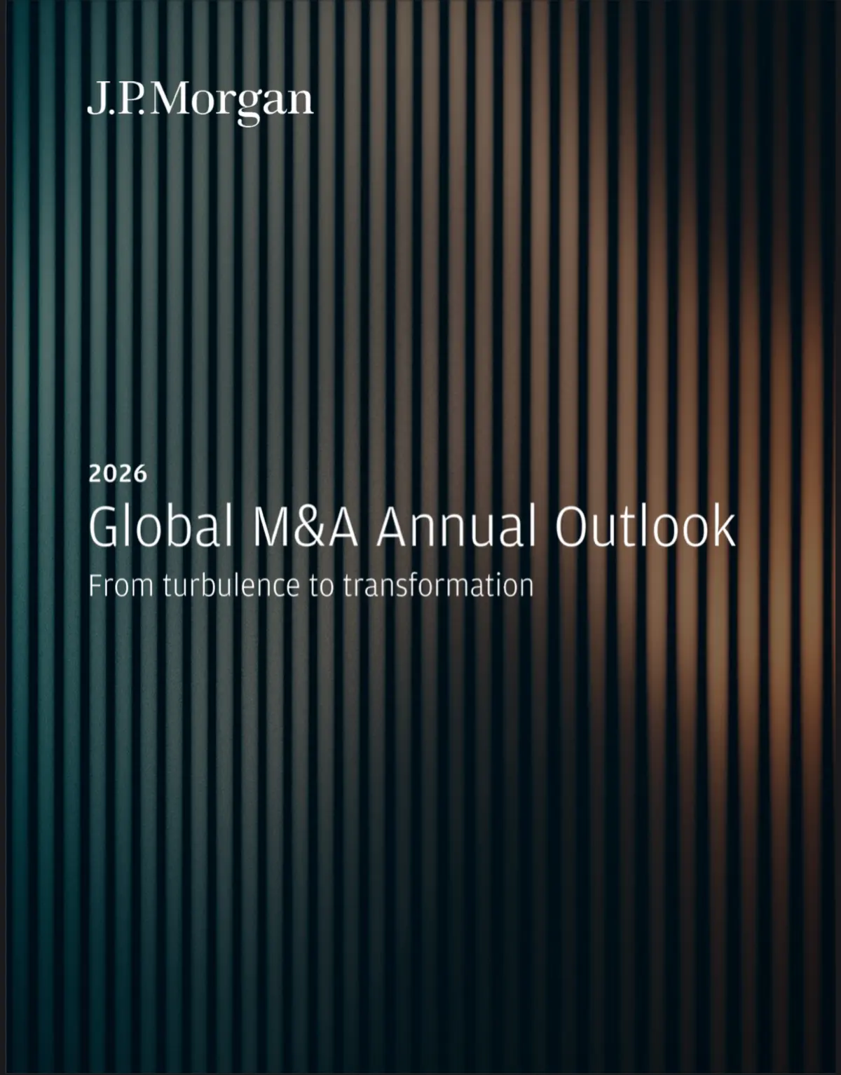 Заглядываем в 2026: Главные тренды M&A от J.P. Morgan | Сетка — социальная сеть от hh.ru