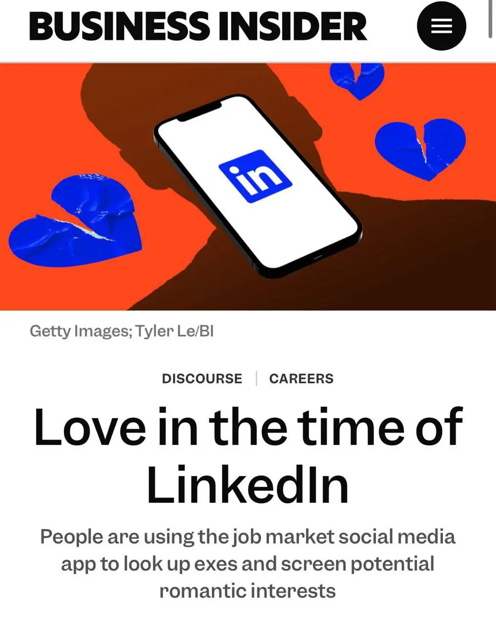 Девочки, берём на заметку — LinkedIn внезапно стал самой популярной платформой для слежки за бывшими.
И нет, речь не о бывших работниках, а именно об экс-партнёрах | Сетка — социальная сеть от hh.ru