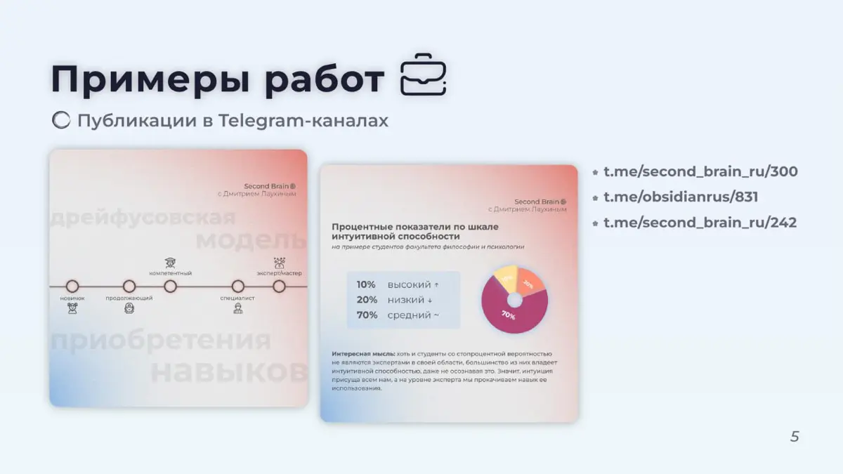 Портфолио с проектами за 2023-2024 гг. | Сетка — социальная сеть от hh.ru