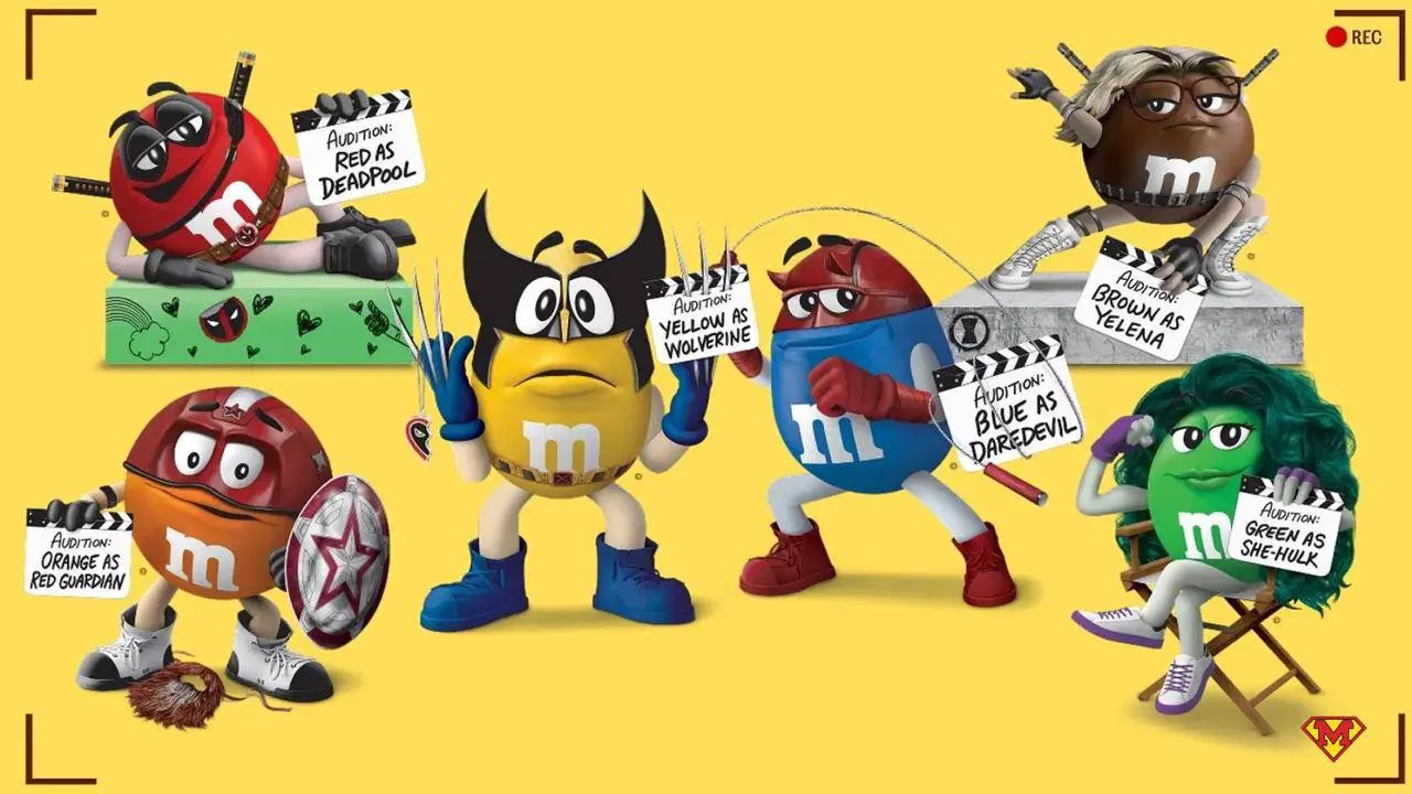 Конфеты M&M's станут Супергероями Марвел
M&M’S весь год будет коллабиться с Marvel. Выйдут рекламные скетчи, где конфеты будут проходить кастинг на роль супергероев | Сетка — социальная сеть от hh.ru