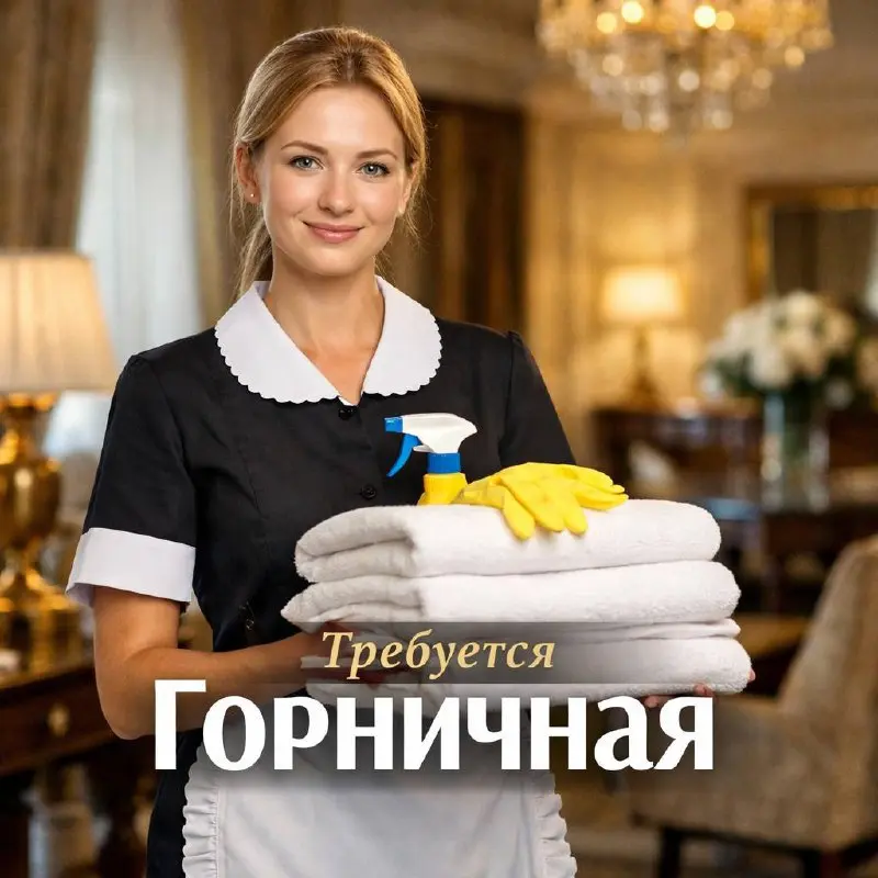 ГОРНИЧНАЯ
От 120 000₽
частный объект
• Москва
• Клининг и бытовые услуги
Jober - удобный mini app с быстрым доступом к вакансиям | Сетка — социальная сеть от hh.ru