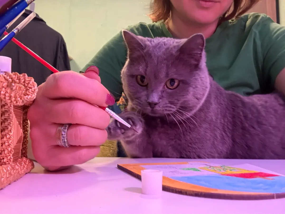Кошка арт-терапевта 🐈‍⬛ | Сетка — социальная сеть от hh.ru