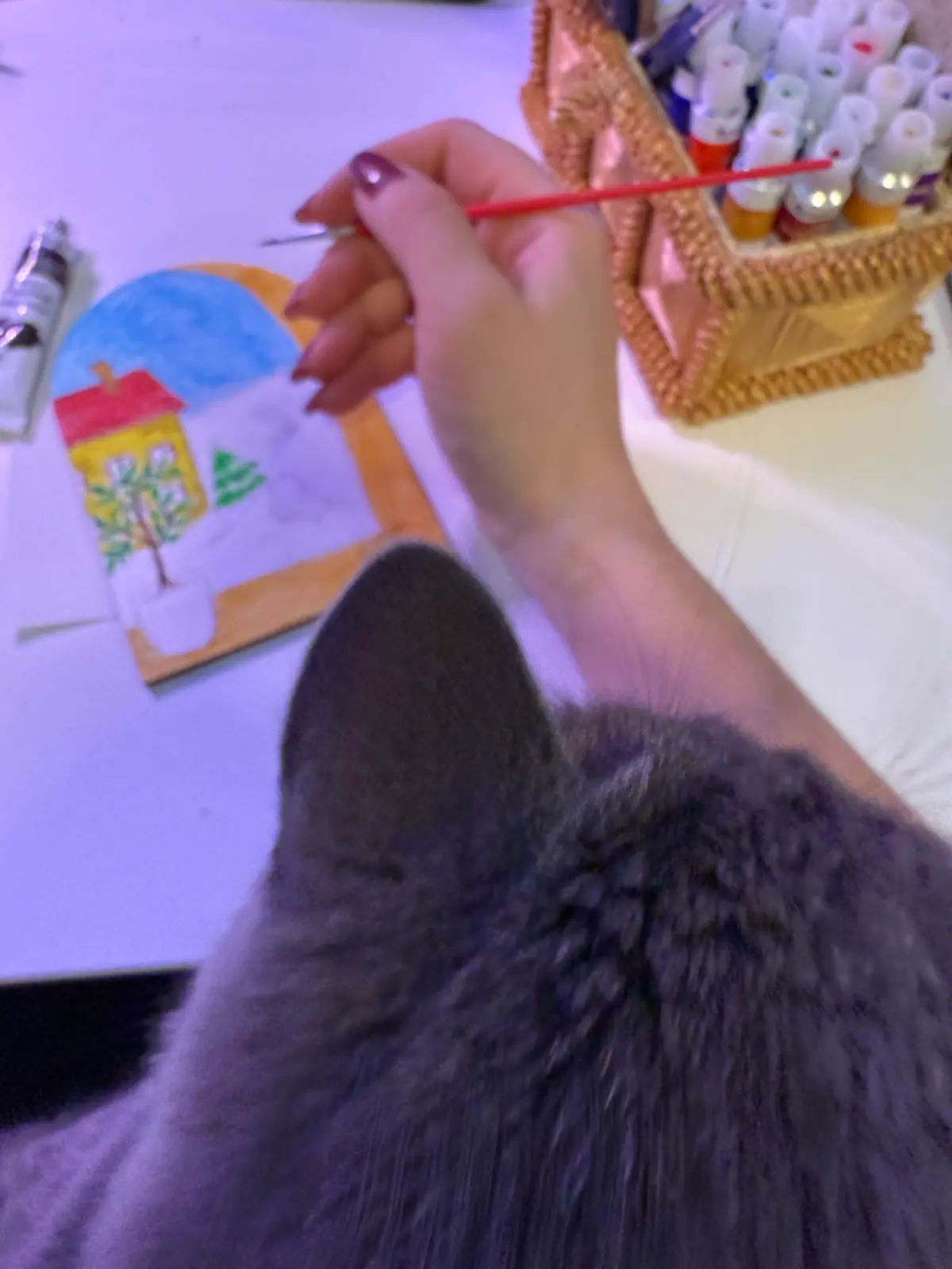 Кошка арт-терапевта 🐈‍⬛ | Сетка — социальная сеть от hh.ru