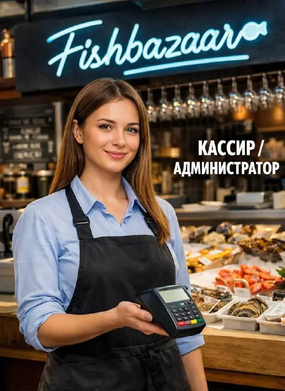 КАССИР-АДМИНИСТРАТОР
От 4 500₽
Fishbazaar
• Москва, Даниловский рынок, м. Тульская
• Рестораны/Кафе
Jober - удобный mini app с быстрым доступом к вакансиям | Сетка — социальная сеть от hh.ru