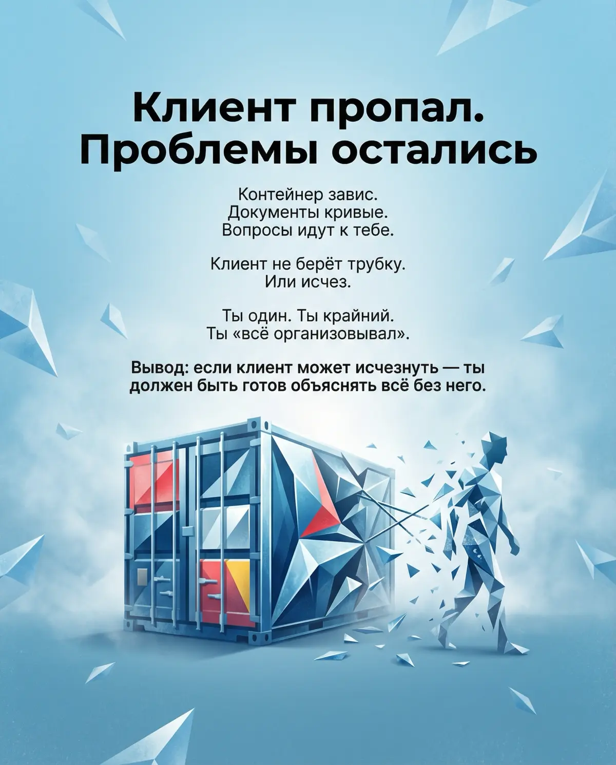 5 ситуаций от которых логист холодеет | Сетка — социальная сеть от hh.ru