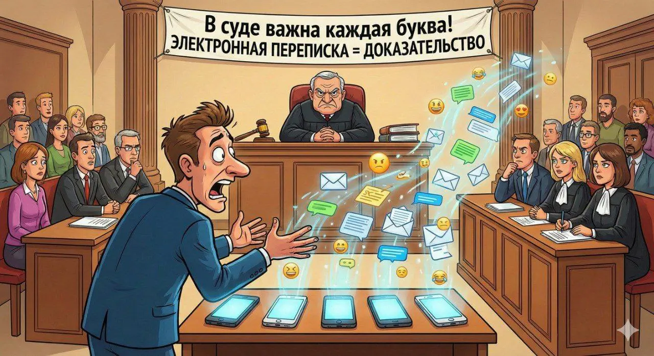 ПЕРЕПИСКА В МЕССЕНДЖЕРЕ: ЧТО ЛИШАЕТ ЕЁ ЮРИДИЧЕСКОЙ СИЛЫ В СУДЕ?
Я всегда был и остаюсь сторонником дублирования юридически важных сообщений несколькими каналами связи | Сетка — социальная сеть от hh.ru