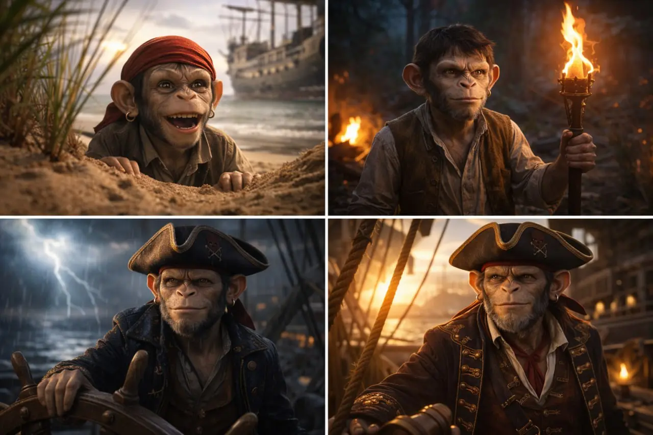 Капитан канала
Аватар канала была давно. Но стоило начать оживлять её нейросетями, как каждый раз вместо капитана выходил какой-то тролль. Вообще не наш образ | Сетка — социальная сеть от hh.ru