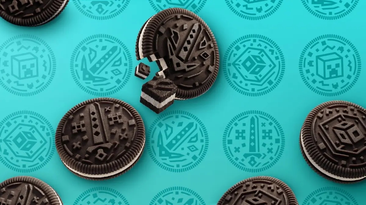 Агентство Otherly разработало дизайн упаковки лимитированного издания печенья Oreo приуроченный к выпуску фильма “Minecraft в кино” | Сетка — социальная сеть от hh.ru
