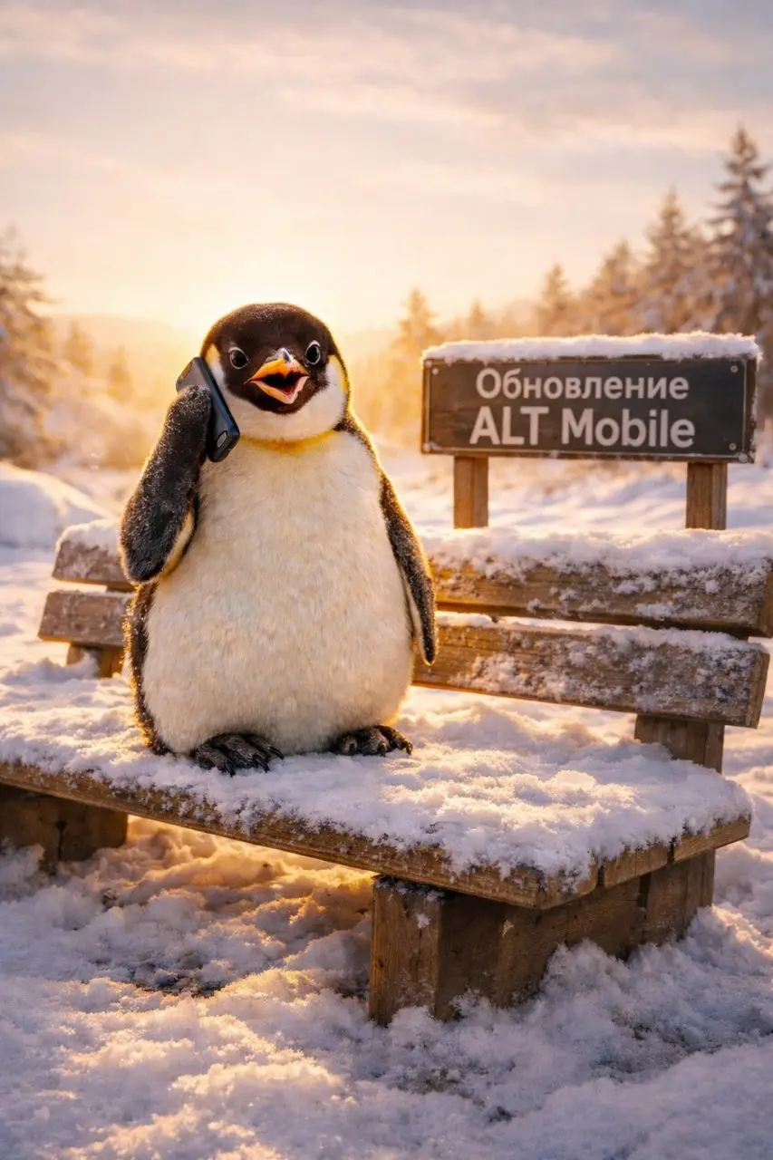 🗓 Вышел новый образ ALT Mobile Sisyphus 20251222!
Первый в преддверии грядущих праздников, самое хорошее решение — обновить образ | Сетка — социальная сеть от hh.ru