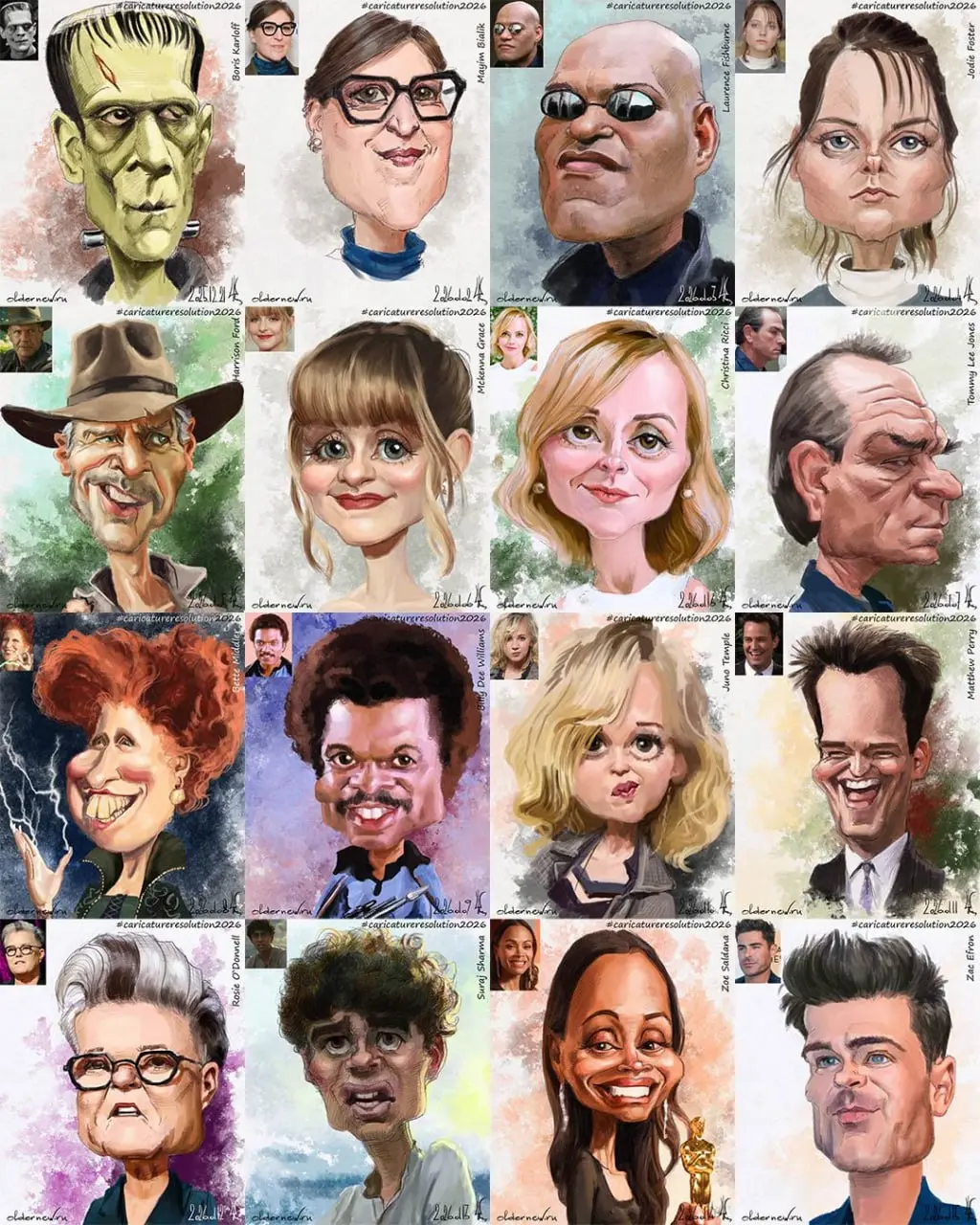 Пройден экватор марафона #caricatureresolution2026!
Ежегодный январский вызов Международной ассоциации карикатуристов (ISCA) | Сетка — социальная сеть от hh.ru