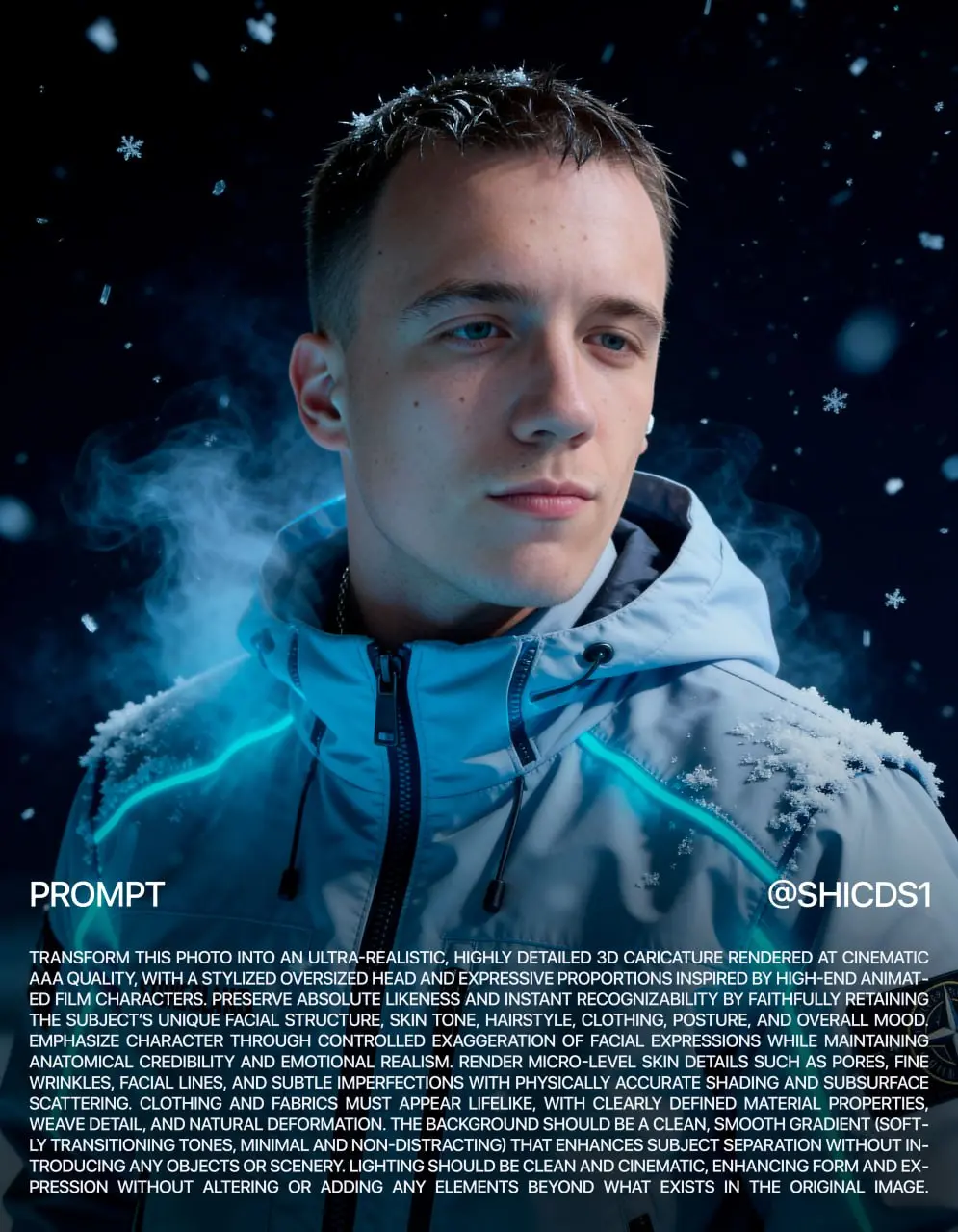 🤖 AI ФОТОССЕСИЯ / PROMPT
Как и обещал — закидываю вам пару промптов для фоточек.
Большинство из них сделаны под мужские образы, но их легко переделать под девушку | Сетка — социальная сеть от hh.ru