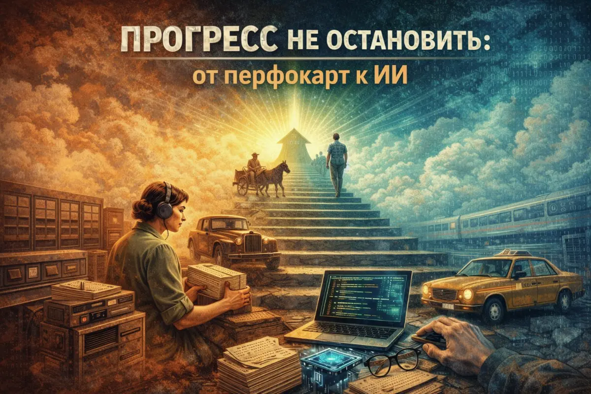 От перфокарт до ИИ: Эволюция программирования? | Сетка — социальная сеть от hh.ru