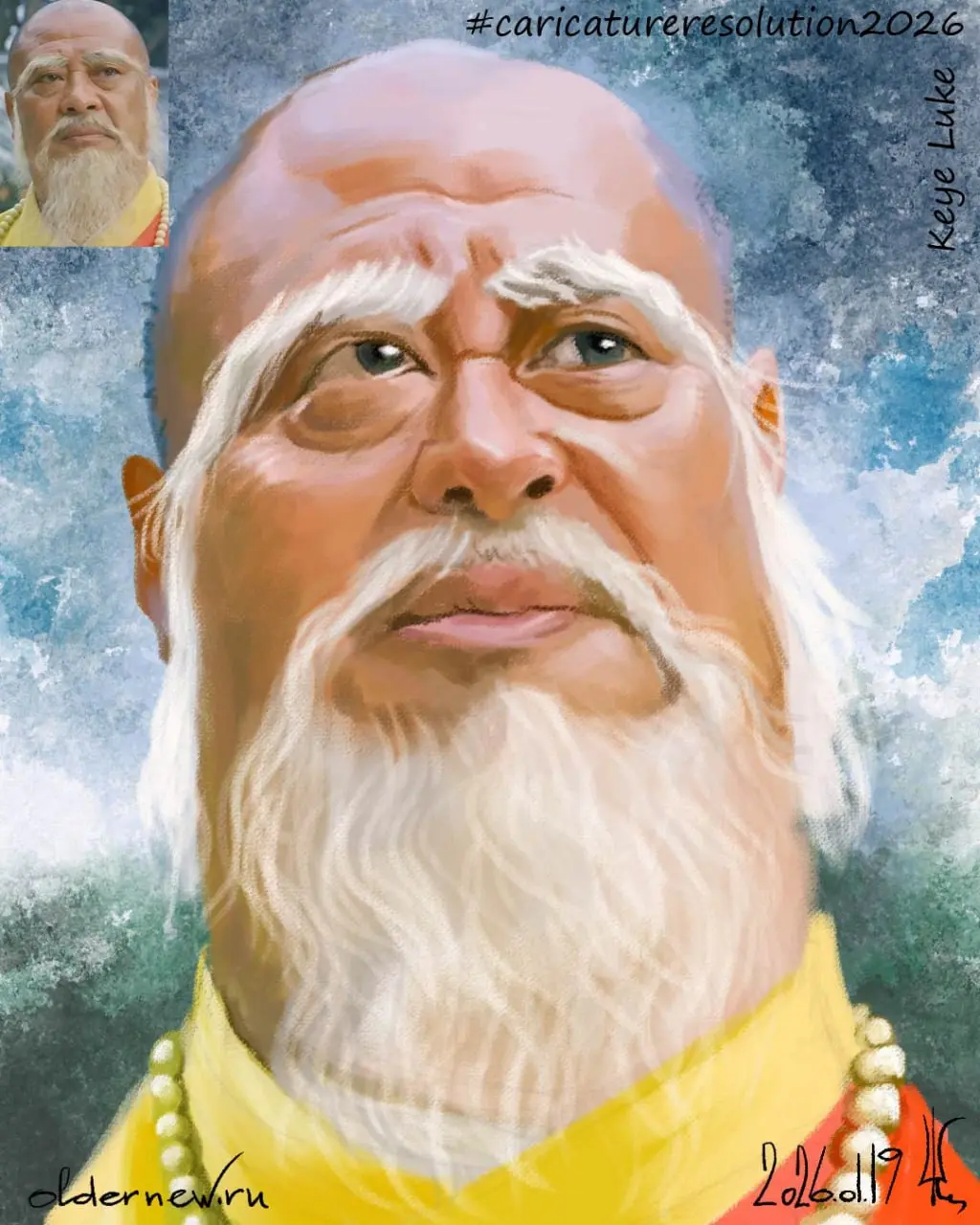 19 Keye Luke
Ежегодный январский вызов Международной ассоциации карикатуристов (ISCA)
#caricatureresolution2026 #crKeyeLuke | Сетка — социальная сеть от hh.ru