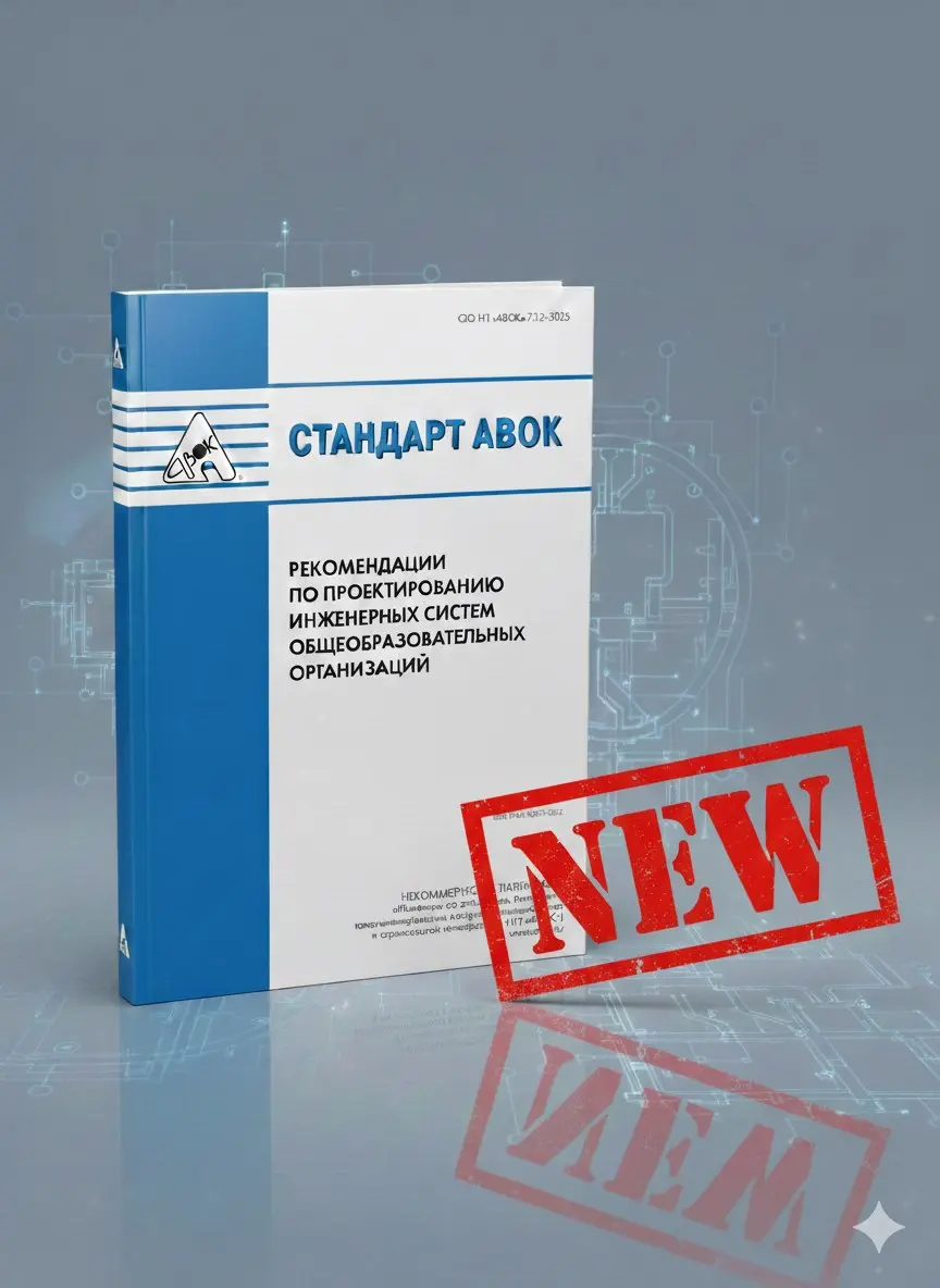 ✅ Выходит новый стандарт АВОК для проектирования школ
💥 НП «АВОК» выпустило СТО НП «АВОК» 7.12–2025
«Проектирование инженерных систем общеобразовательных организаций» | Сетка — социальная сеть от hh.ru