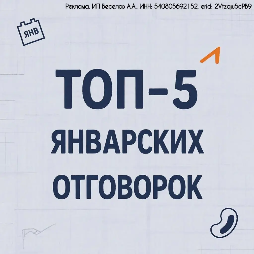 Вы уже словили эти 5 январских отговорок?
В январе в B2B часто включается постпраздничная пауза: ЛПР не в тонусе, проекты “переносят”, решения откладывают | Сетка — социальная сеть от hh.ru
