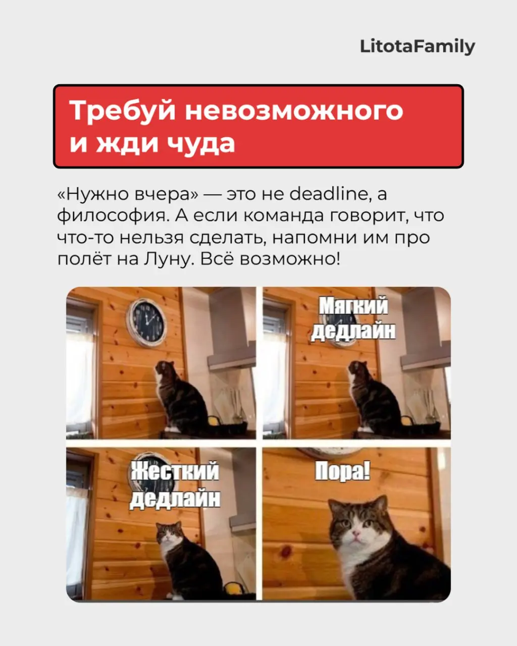 Вредные советы для аналитиков
Как сделать так, чтобы проект стал учебным примером… того, как делать не стоит? Мы собрали краткий курс по креативной дезорганизации от виртуозов аналитического саботажа ... | Сетка — социальная сеть от hh.ru