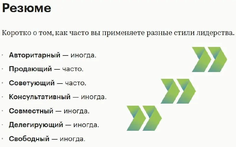 Ваш стиль лидерства
👋 Больше 10 лет являюсь руководителем в закупках различных крупных организаций | Сетка — социальная сеть от hh.ru