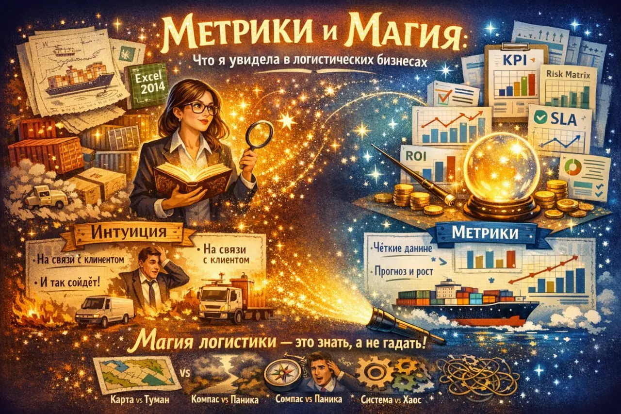 Метрики и Магия: Что я увидела в логистических бизнесах
Вы верите в магию?
Я — да | Сетка — социальная сеть от hh.ru