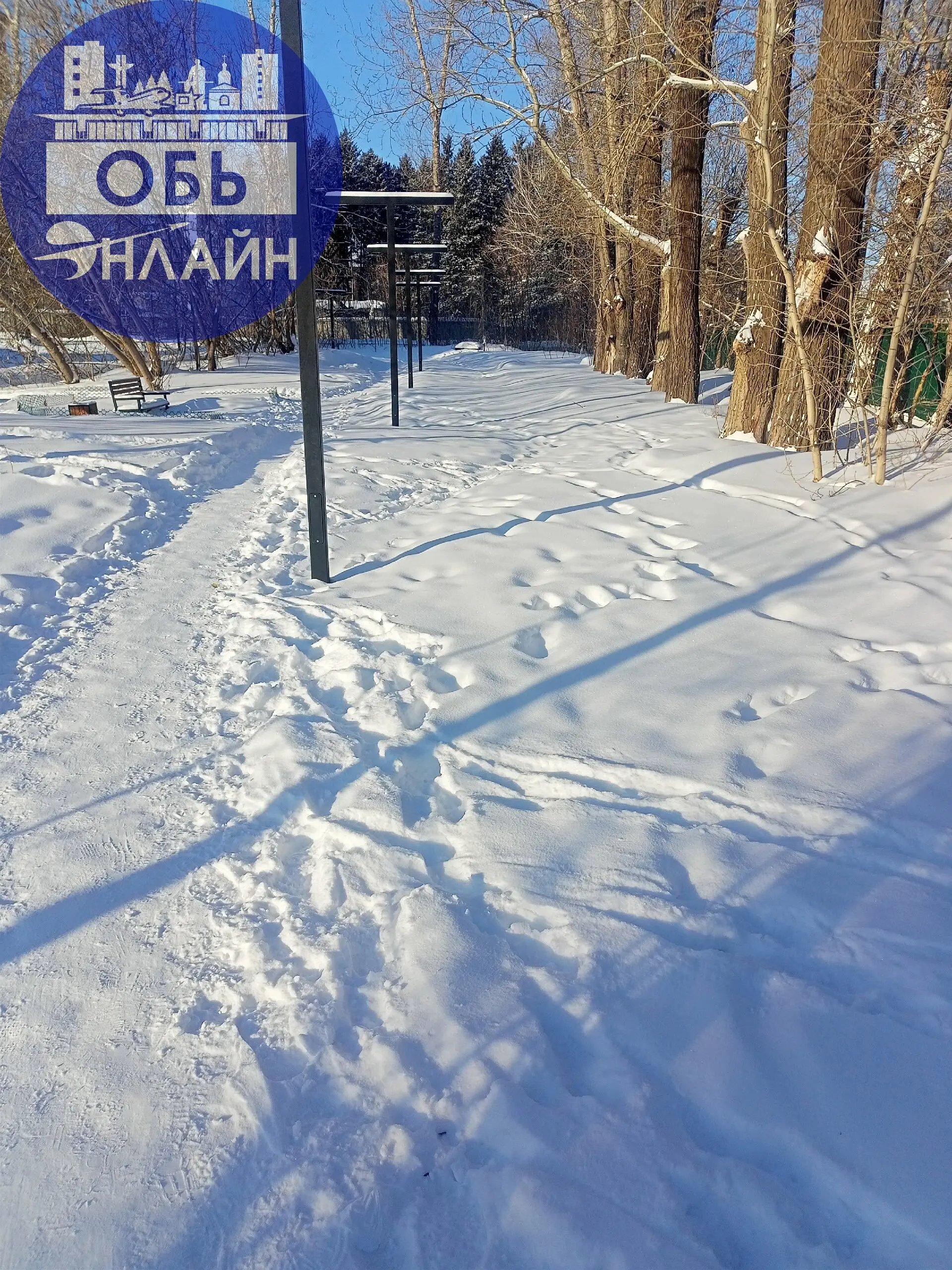↗ Администрация города Оби когда будет почищена велодорожка? Люди ходят по тропочке, которую сами и протоптали. Шутить про то что зимой на велосипедах не ездят, значит можно не чистить, я не буду | Сетка — социальная сеть от hh.ru