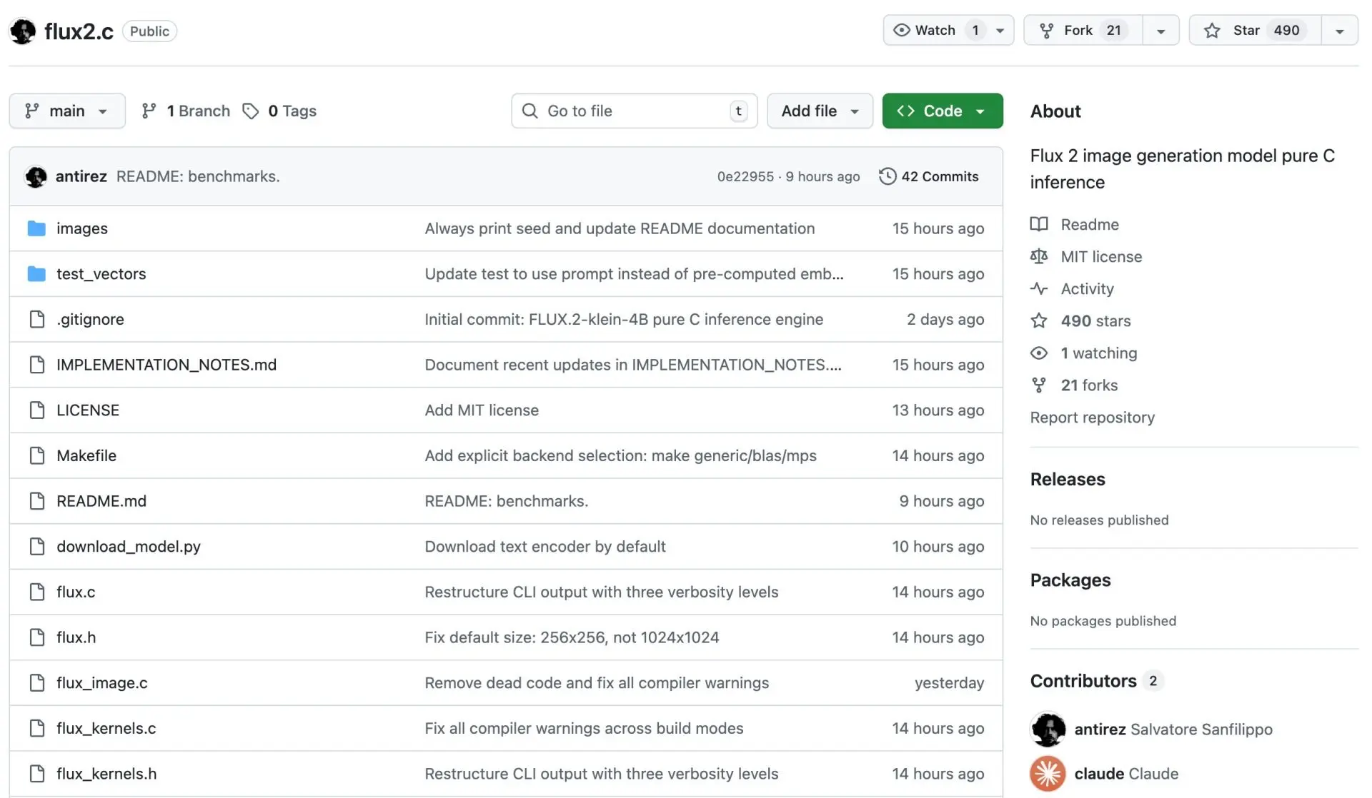 💻 Создатель Redis написал движок ИИ на C с помощью ИИ
Сальваторе Санфилиппо (antirez) создал inference-движок для FLUX.2-klein-4B полностью с помощью Claude Opus 4.5 | Сетка — социальная сеть от hh.ru