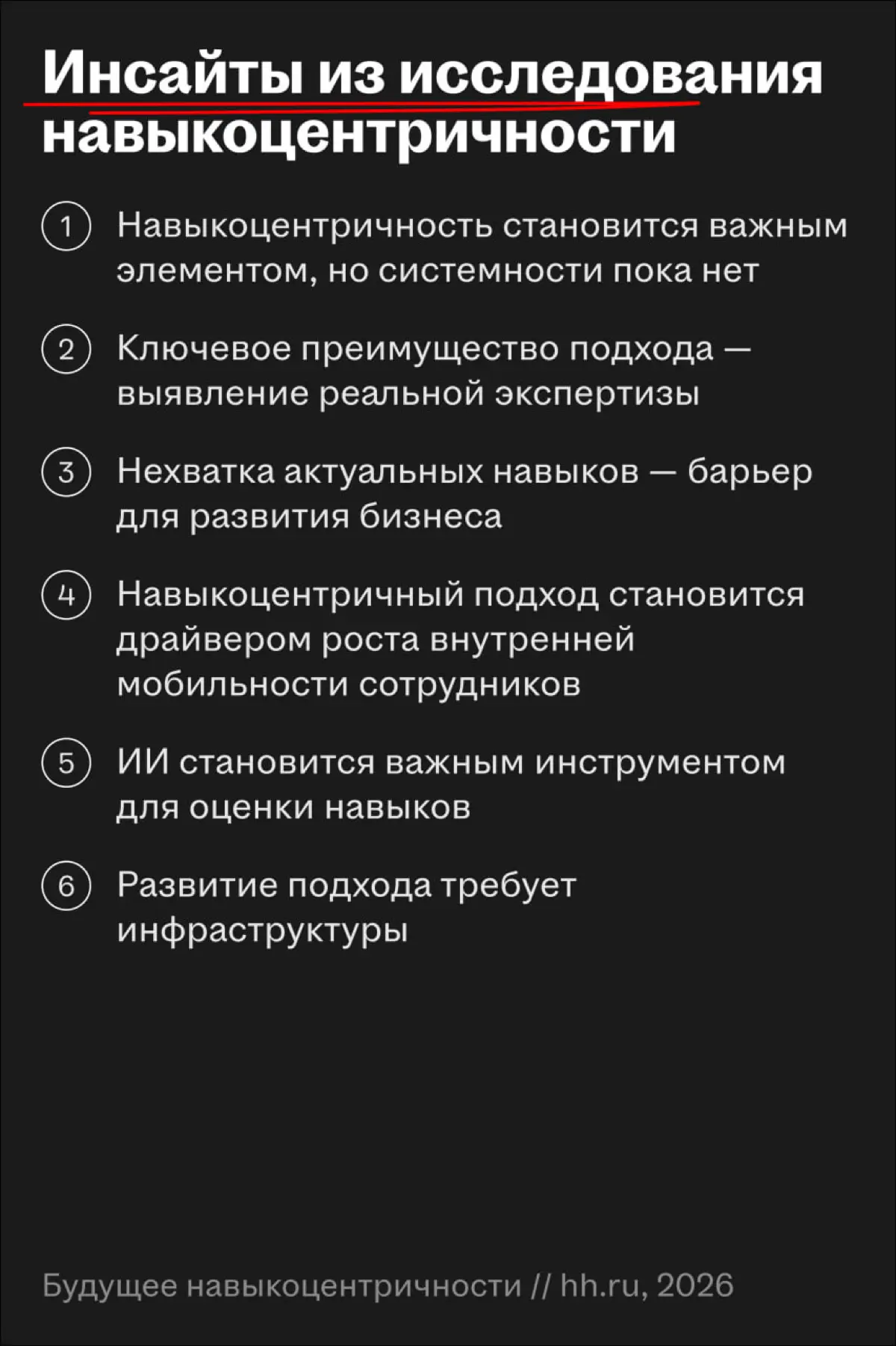Навыкоцентричный подход — возможность справиться с вызовами рынка труда
🌟 Что случилось
HeadHunter представил исследование о будущем навыкоцентричности и системных сдвигах на рынке труда | Сетка — социальная сеть от hh.ru