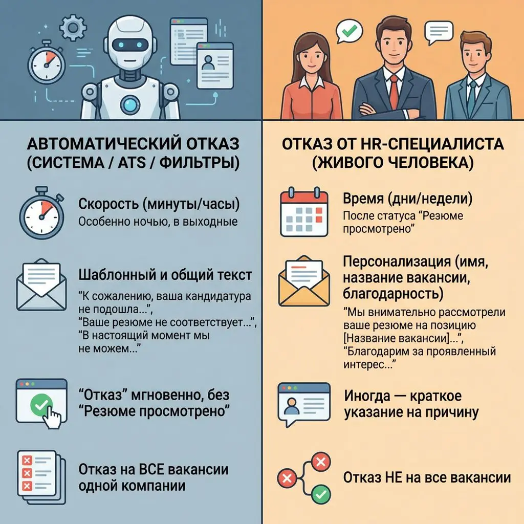 Автоотказ или HR? Как понять, кто вас "отсеял" на HH? | Сетка — социальная сеть от hh.ru