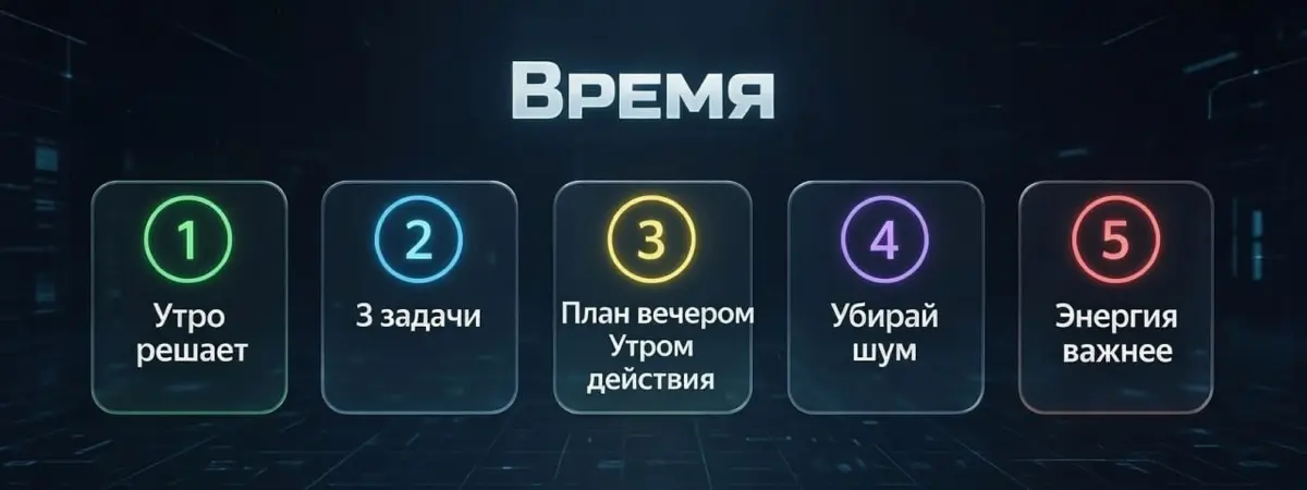 Простые правила, для старта дня с действий, а не с суеты | Сетка — социальная сеть от hh.ru