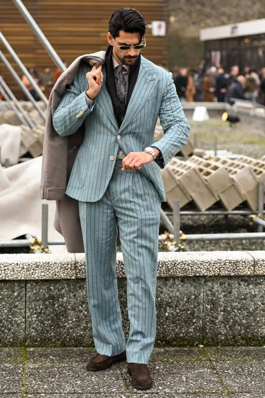 Pitti Uomo 109.
Что это - это самое смотрибельное мировое событие в контексте мужского стиля. И самое значимое. Проводится дважды в год. Зимнее уже прошло | Сетка — социальная сеть от hh.ru