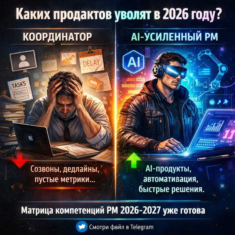 Продакты в 2026–2027. AI режет команды, что теперь в базе | Сетка — социальная сеть от hh.ru