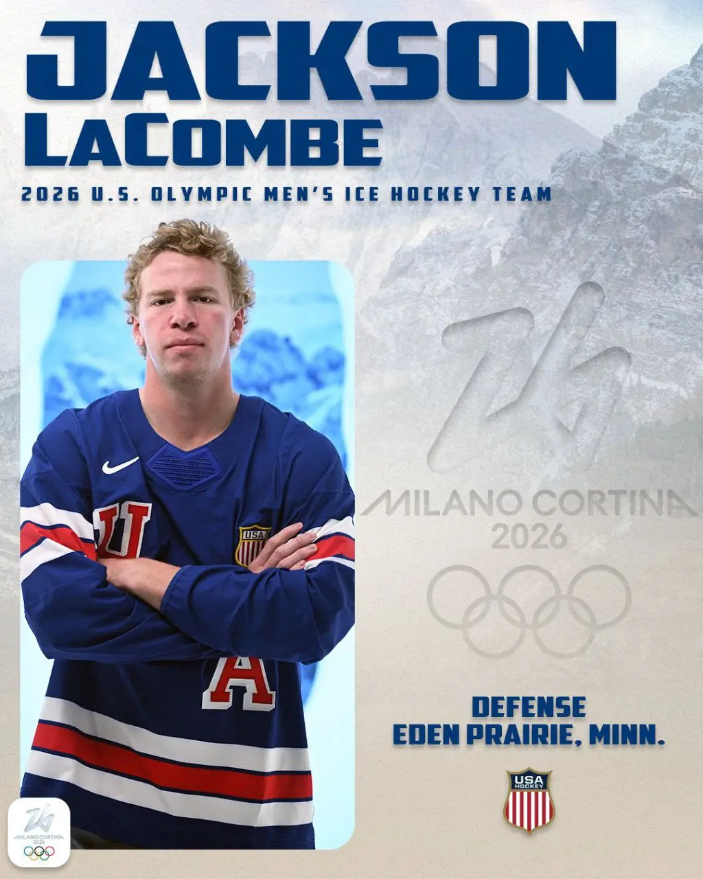 🔖#MILESTONES#RUMORS & #NEWS
🏒 Джексон Лакомб заменит Сета Джонса в составе сборной США на Олимпиаде.
🗻 Тэйлор Макар и Джек Акан вызваны из АХЛ, Ничушкин примет участие в сегодняшнем матче | Сетка — социальная сеть от hh.ru