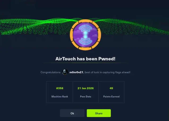 Очень интересная машина с пентестом WiFi, рекомендую | Сетка — социальная сеть от hh.ru