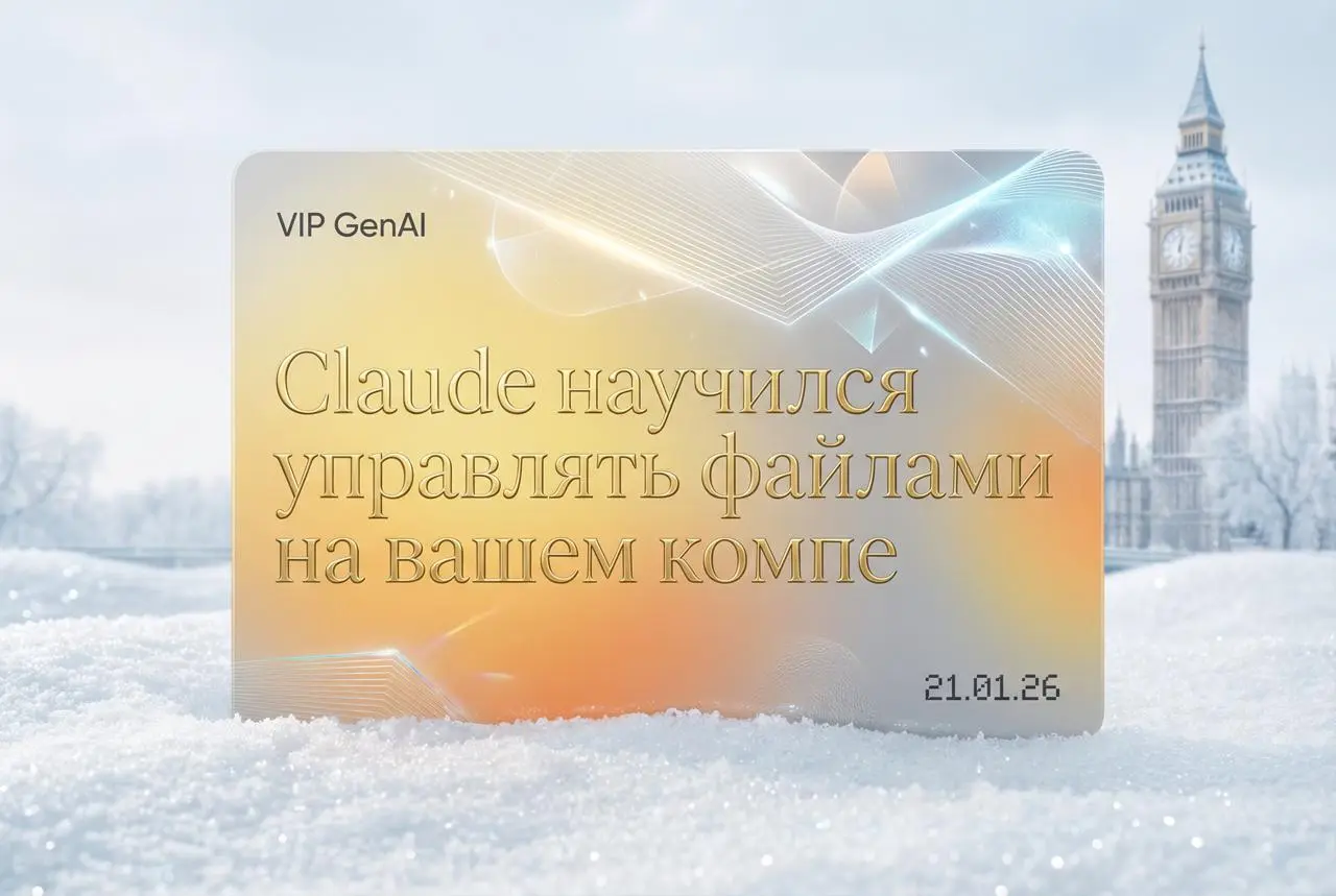 Claude Cowork: автоматизация файлов без кода
Anthropic запустила Cowork — режим ИИ-агента, который самостоятельно работает с документами и папками на вашем компьютере | Сетка — социальная сеть от hh.ru