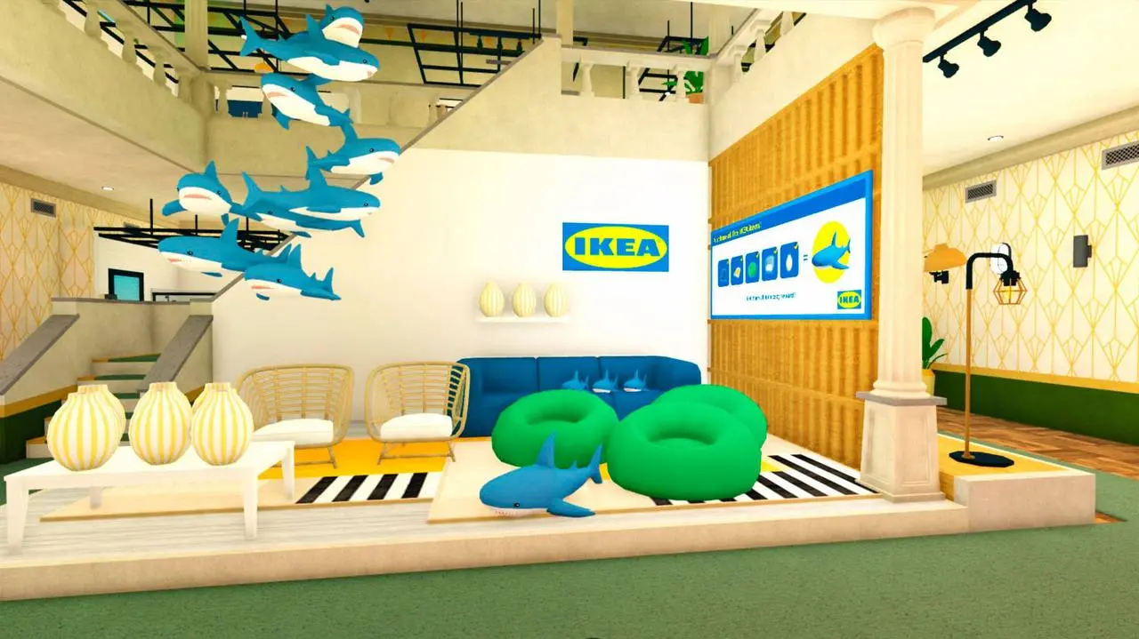IKEA запустила виртуальный поп-ап-магазин мебели в игре Welcome to Bloxburg на платформе Roblox: в нём игроки с 22 января по 5 февраля могут покупать и использовать узнаваемые предметы бренда — наприм... | Сетка — социальная сеть от hh.ru