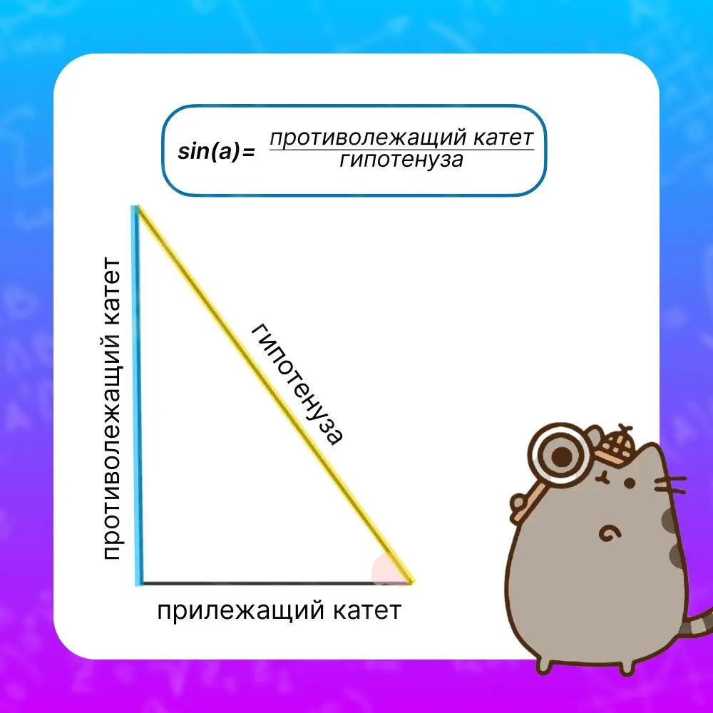 Почему все путают синус с косинусом? Лайфхак для вечной памяти! 🫶
Признавайтесь, кто хотя бы раз в жизни на контрольной в ужасе вспоминал:
Синус — это противолежащий к… гипотенузе? Или косинус?
❌ Стоп... | Сетка — социальная сеть от hh.ru