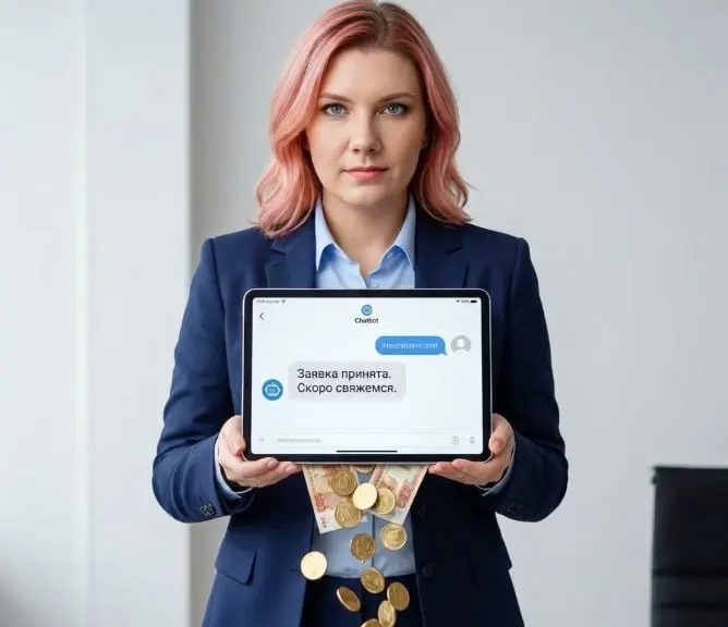 Всё работает - но деньги утекают
Клиент написал:
Екатерина, у меня всё настроено.
Prodamus принимает оплату, бот отвечает, заявки приходят.
Но продаж мало. Посмотришь?
Захожу в систему | Сетка — социальная сеть от hh.ru