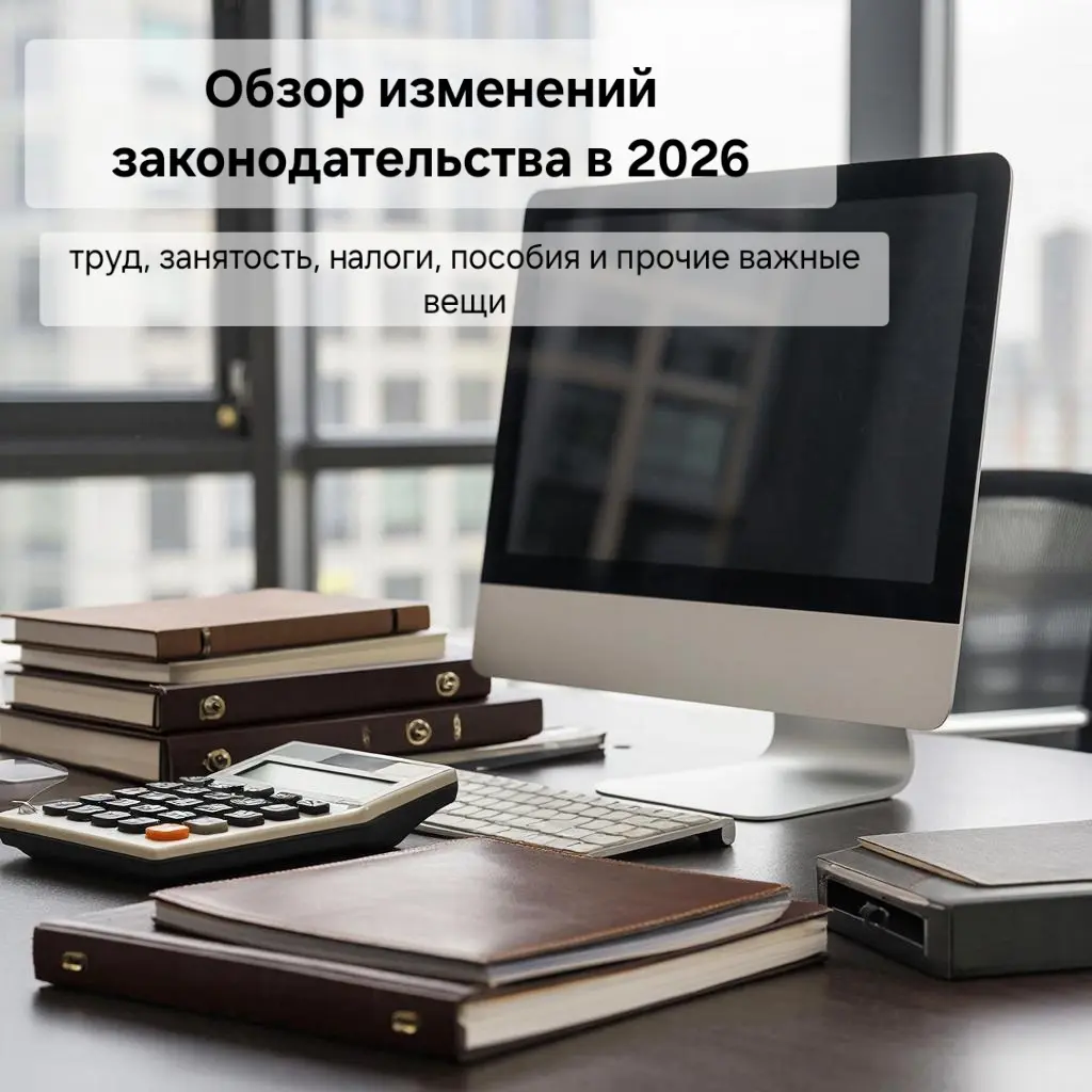 Новое в законодательстве 2026: труд, налоги, бизнес и др. | Сетка — социальная сеть от hh.ru